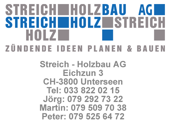 Streich Holzbau - Zündende Ideen Planen & Bauen