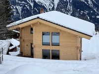 Neues Fleckenhaus auf der Axalp - Südseite